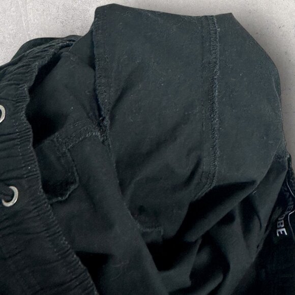 SOLD Zanerobe Sureshot Joggers Black Mens Size 32 Slouch Cotton Casual‎ Pants - Picture 14 of 16